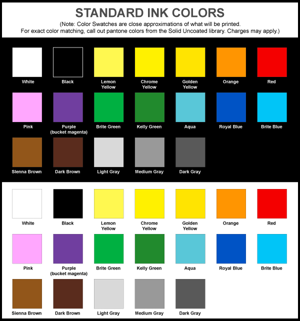 T shirt colors shop for screen printing