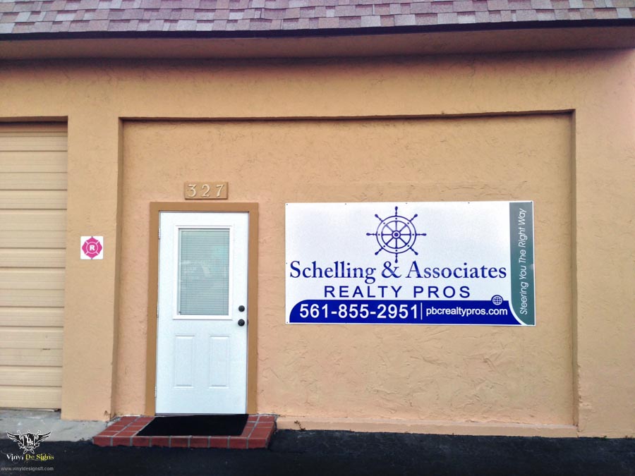Scelling & associates Realty Pros Sign Install (2 of 3)